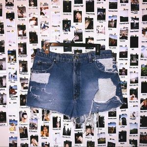 Vintage jean shorts 9